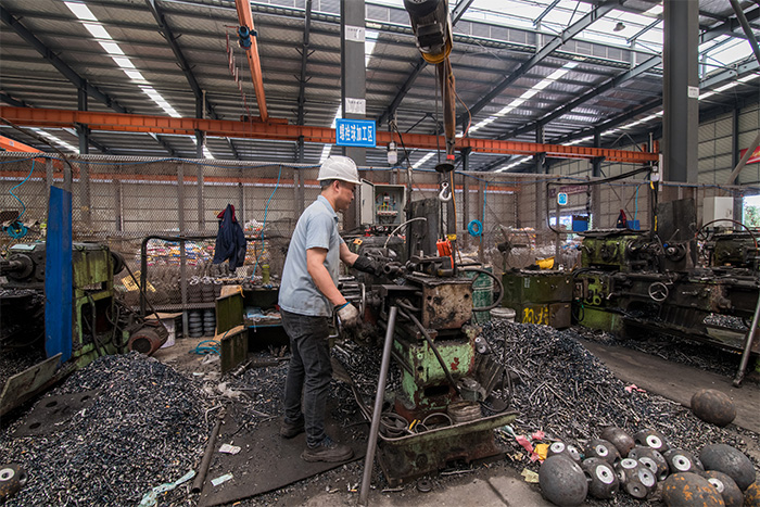 虹口网架配件-螺栓球加工车间